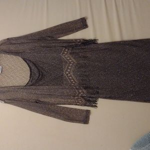 Gorgeous "Flapper style" evening dress.